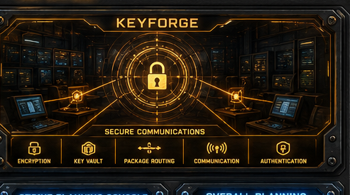 KEYFORGE panel