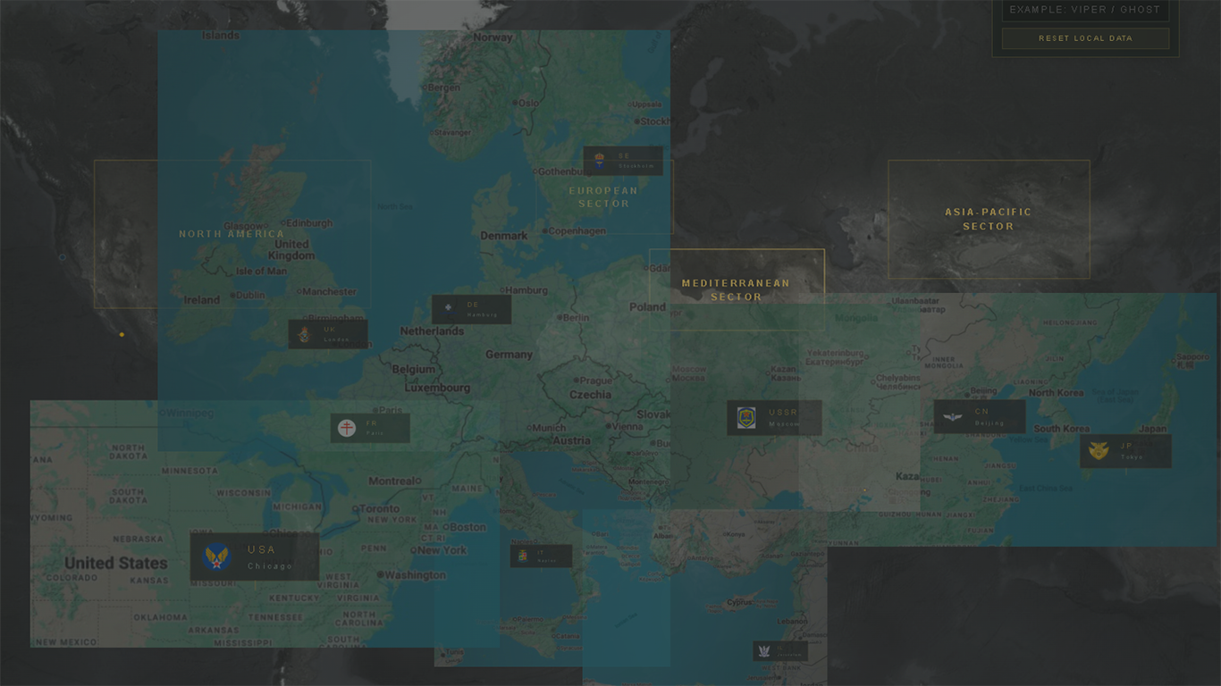 SkyPilot sector map